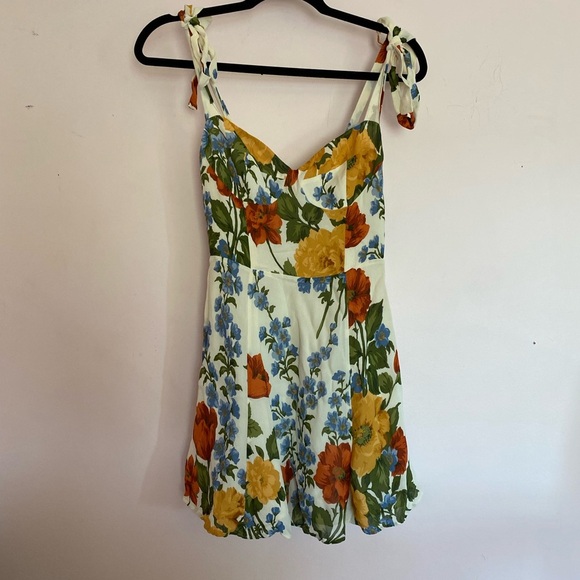 Reformation Niara floral-print crepe mini dress - Picture 2 of 4